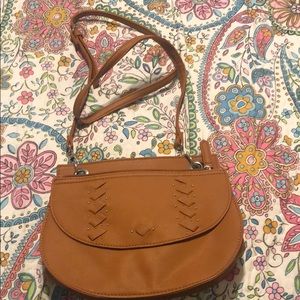 Never used color camel crossbody bag